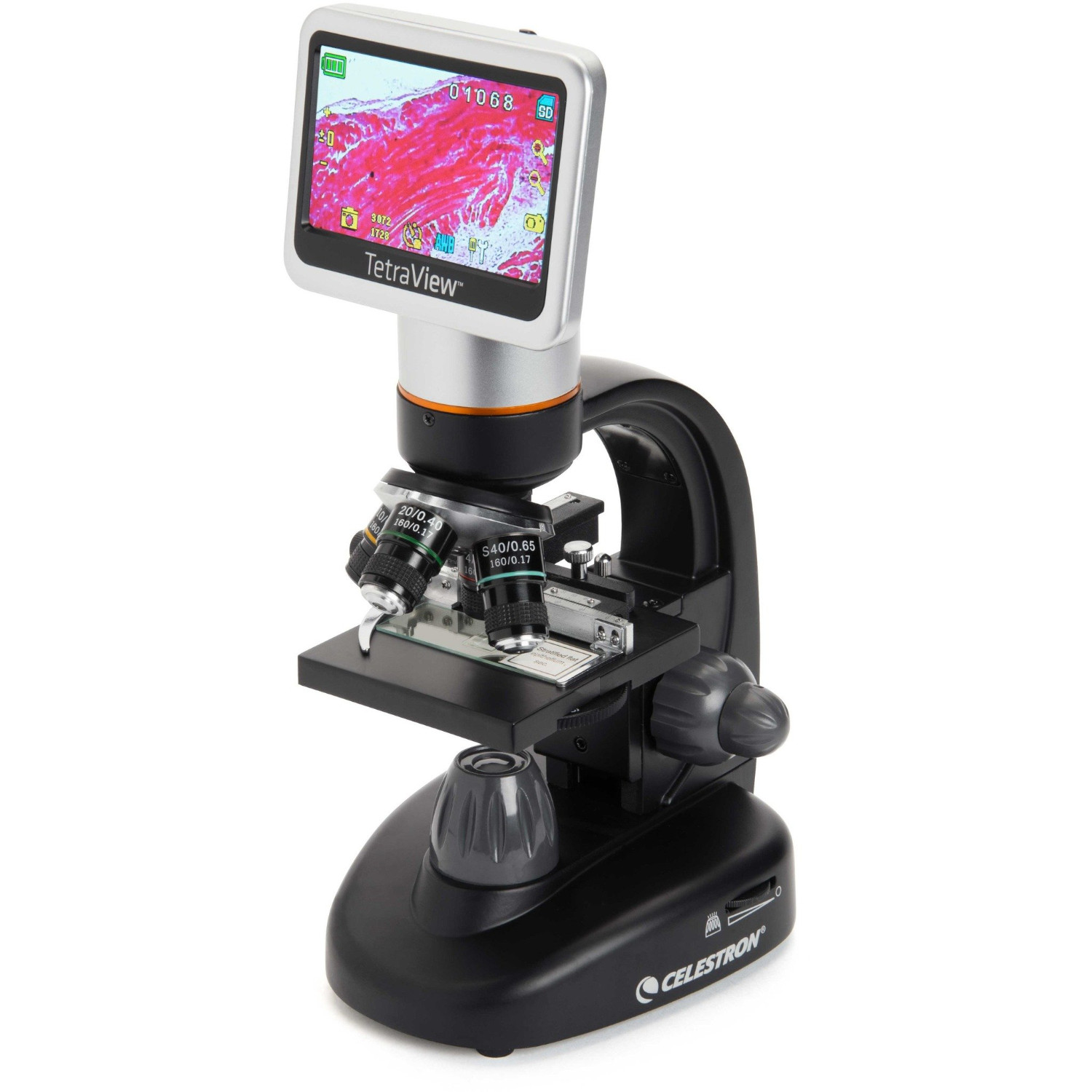 ［ビクセン］CELESTRON 顕微鏡 TetraView LCD デジタル顕微鏡