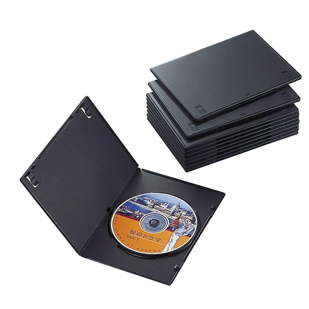 ［エレコム］CCD-DVDS03BK DVDケース