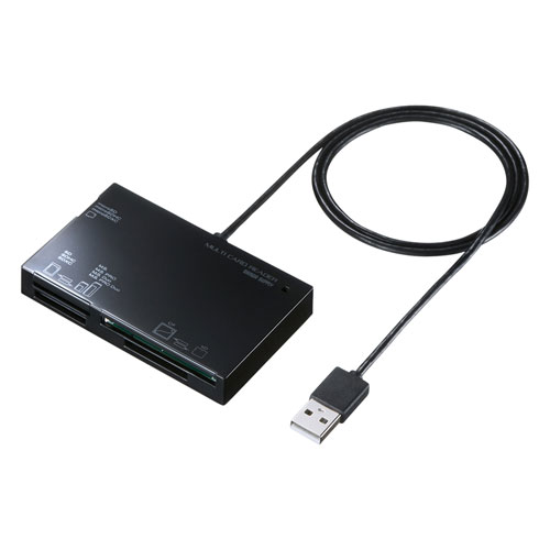 ［サンワサプライ］ADR-ML19BKN USB2.0 カードリーダー