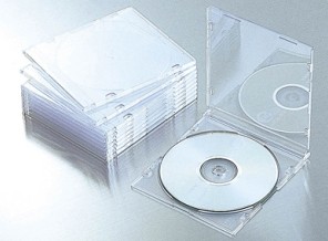 ［エレコム］CCD-JSCS10CR CD/DVDケース