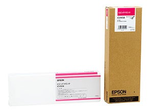 ［EPSON］インクカートリッジ (58) ICVM58 ビビッドマゼンタ