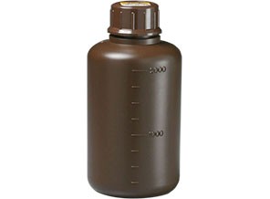 ［堀内カラー］33570 貯蔵ビン（茶）2L