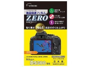 ［ETSUMI］E-7323 ガードフィルム ZERO ニコン D5300用