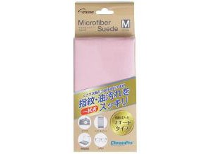 ［ETSUMI］E-5218 マイクロファイバースエード M ピンク