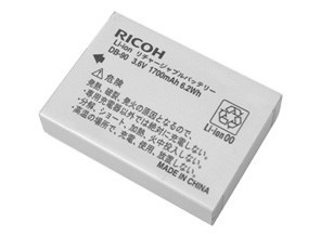 ［RICOH］リチャージャブルバッテリー DB-90