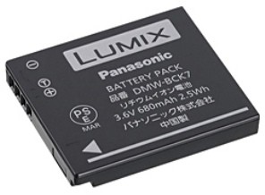 ［Panasonic］バッテリーパック DMW-BCK7