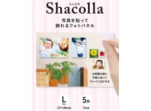 ［富士フイルム］シャコラ（shacolla） 壁タイプ 5枚パック Lサイズ