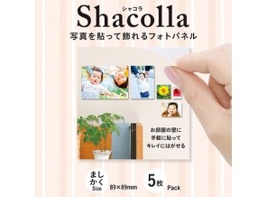 ［富士フイルム］シャコラ（shacolla） 壁タイプ 5枚パック ましかくサイズ