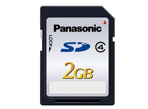 ［Panasonic］SDメモリーカード RP-SDL02GJ1K Class4