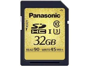 ［Panasonic］SDHCメモリーカード RP-SDUC32GJK
