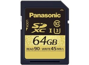 ［Panasonic］SDXCメモリーカード RP-SDUC64GJK