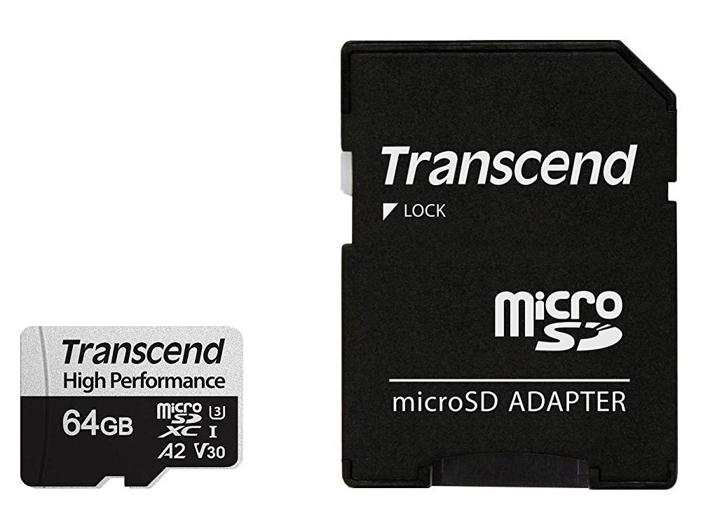 ［トランセンド］ microSDカード TS64GUSD330S
