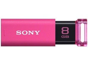 ［SONY］USBメモリー USM8GU P ピンク