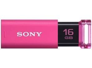 ［SONY］USBメモリー USM16GU P ピンク