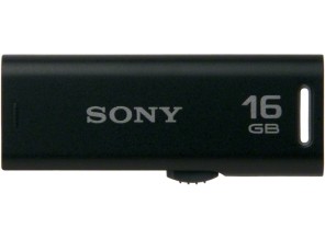 ［SONY］USBメモリー USM16GR B ブラック
