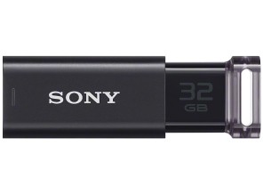 ［SONY］USBメモリー USM32GU B ブラック
