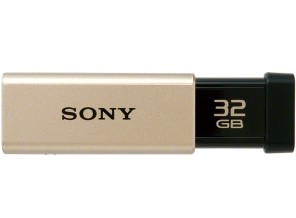 ［SONY］USBメモリー USM32GT N ゴールド