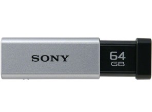 ［SONY］USBメモリー USM64GT S シルバー
