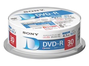 ［SONY］データ用DVD-R 30DMR47LLPP