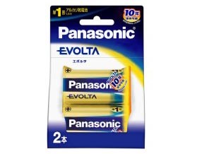 ［Panasonic］EVOLTA LR20EJ/2B 単1形 2本ブリスターパック