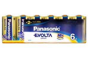 ［Panasonic］EVOLTA LR14EJ/6SW 単2形 6本シュリンクパック