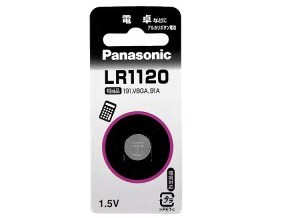 ［Panasonic］アルカリボタン電池 LR1120P