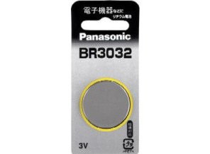 ［Panasonic］リチウムコイン電池 BR3032