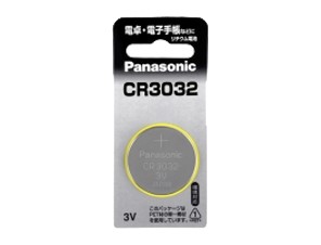 ［Panasonic］リチウムコイン電池 CR3032