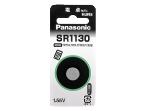 ［Panasonic］酸化銀電池 SR1130P (G-10)