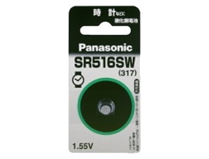 ［Panasonic］酸化銀電池 SR516SW