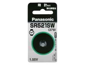 ［Panasonic］酸化銀電池 SR521SW
