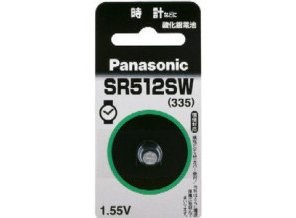 ［Panasonic］酸化銀電池 SR512SW