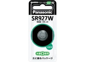 ［Panasonic］酸化銀電池 SR927W