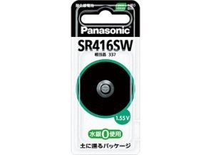 ［Panasonic］酸化銀電池 SR416SW