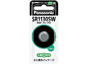 ［Panasonic］酸化銀電池 SR1130SW