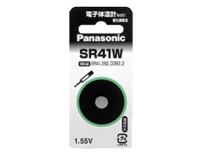 ［Panasonic］酸化銀電池 SR41WP　