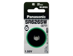 ［Panasonic］酸化銀電池 SR626SW