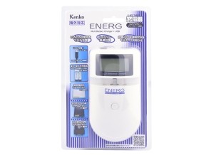 ［KENKO］ENERG マルチバッテリーチャージャー＋USB