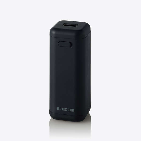 ［エレコム］DE-KD01-BK 乾電池式モバイルバッテリー（A×1）