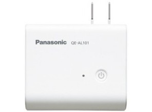 ［Panasonic］USBモバイル搭載AC急速充電器 QE-AL101-W