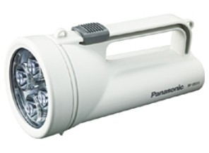 ［Panasonic］LED強力ライト BF-BS01P-W