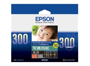 ［EPSON］写真用紙＜光沢＞ KL300PSKR