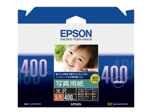 ［EPSON］写真用紙＜光沢＞ KL400PSKR