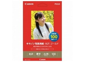 ［Canon］フォト光沢紙 GL-1012L100 2L判100枚