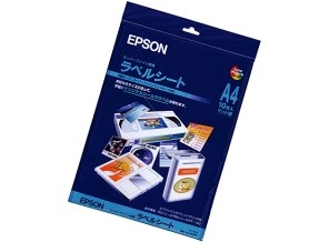 ［EPSON］スーパーファイン専用ラベルシート A4 10枚 MJA4SP5