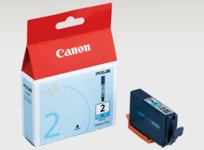 ［Canon］インクカートリッジ PGI-2PC フォトシアン