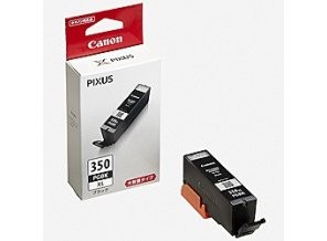 ［Canon］インクカートリッジ BCI-350XLPGBK ブラック 【大容量】