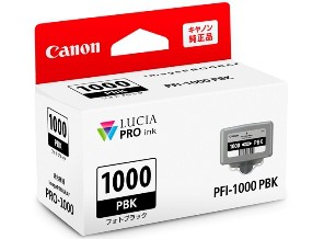 ［Canon］インクタンク PFI-1000PBK フォトブラック