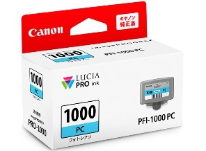 ［Canon］インクタンク PFI-1000PC フォトシアン
