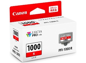 ［Canon］インクタンク PFI-1000R レッド